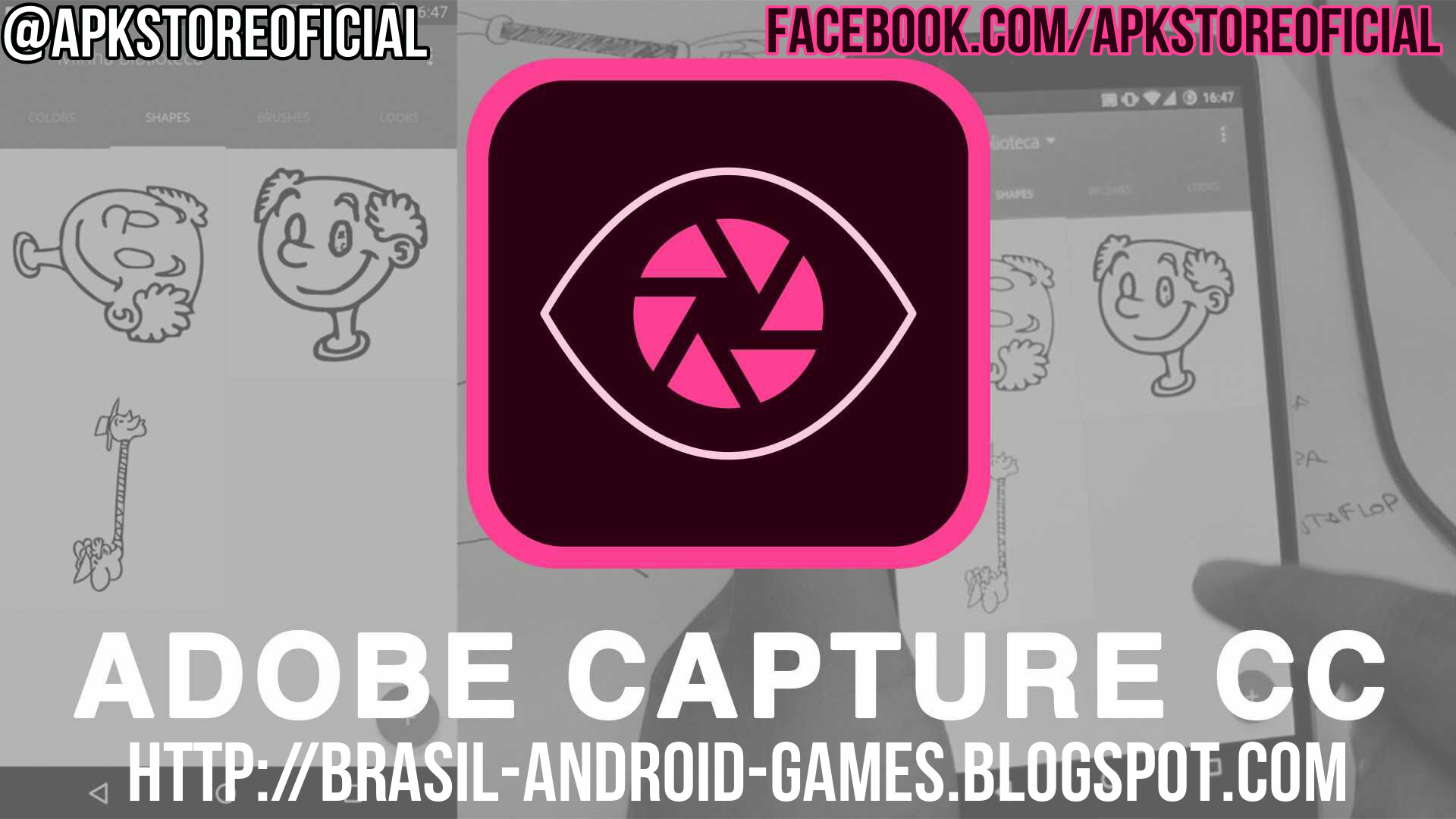 Adobe Capture CC imagem do Aplicativos