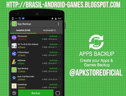 Apps Backup & Restore PRO imagem do Aplicativo