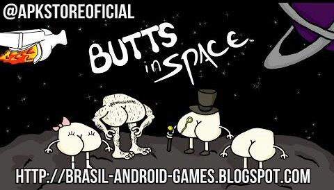 Butts In Space imagem do Jogo