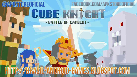 Cube Knight: Battle of Camelot imagem do Jogo
