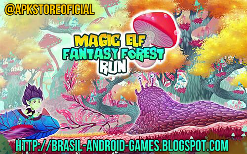 Magic Elf Fantasy Forest Run imagem do Jogo