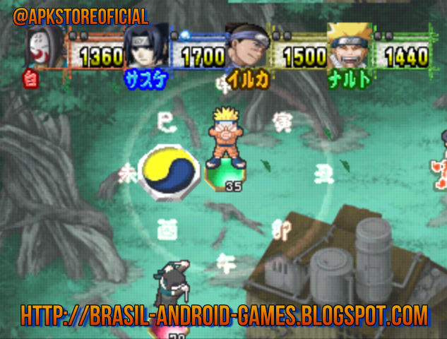 Naruto - Shinobi no Sato no Jintori Gassen psx iso screenshot