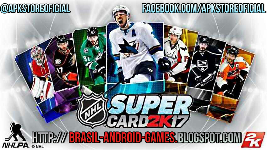 NHL SuperCard 2K17 imagem do Jogo