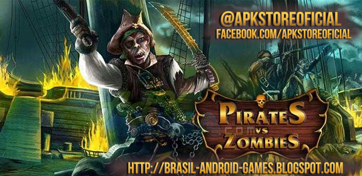 Pirates vs. Zombies imagem do Jogo