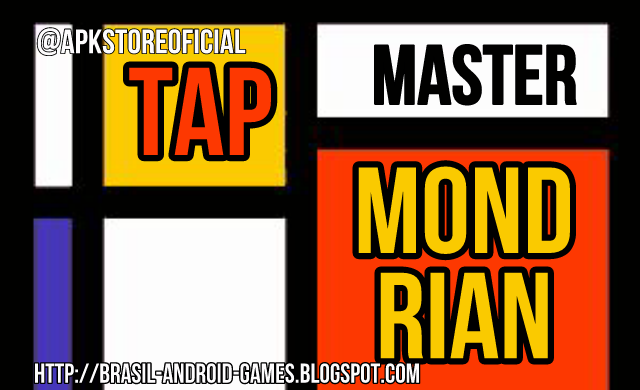 Tap Master Mondrian imagem do Jogo