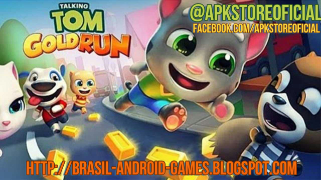Talking Tom: Corrida do Ouro imagem do Jogo