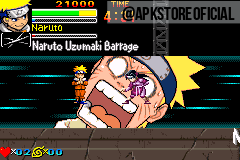 Naruto: Ninja Council (Eng) GBA screenshot